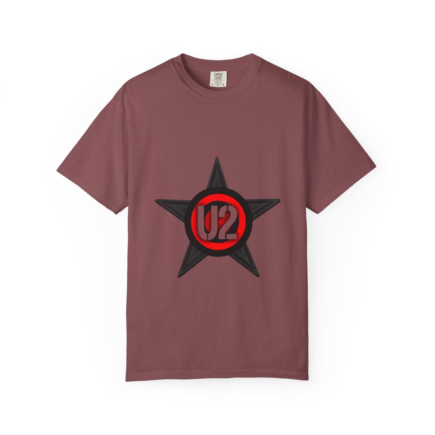 Retro Star Emblem Unisex Garment-Dyed T-shirt - snazzymerch