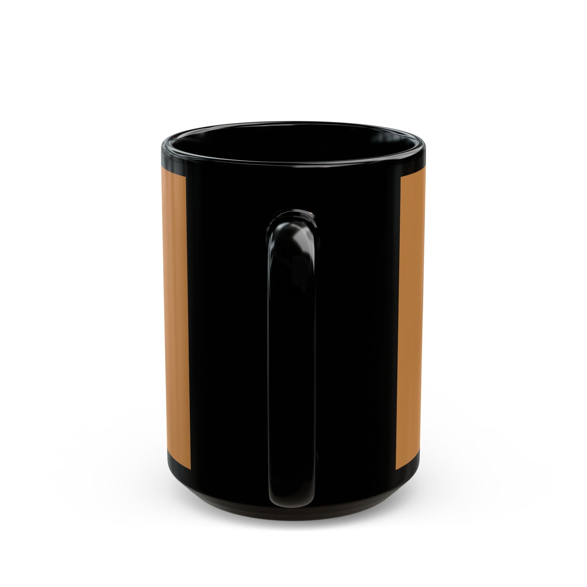Diamond Dot Retro Black Mug (11oz, 15oz) - snazzymerch