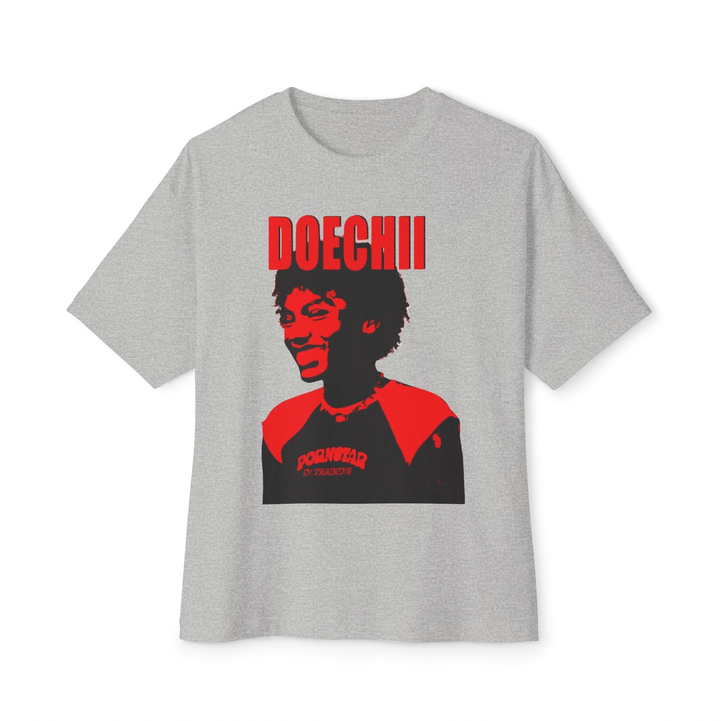 Art Portrait Unisex Oversized Boxy Tee - snazzymerch