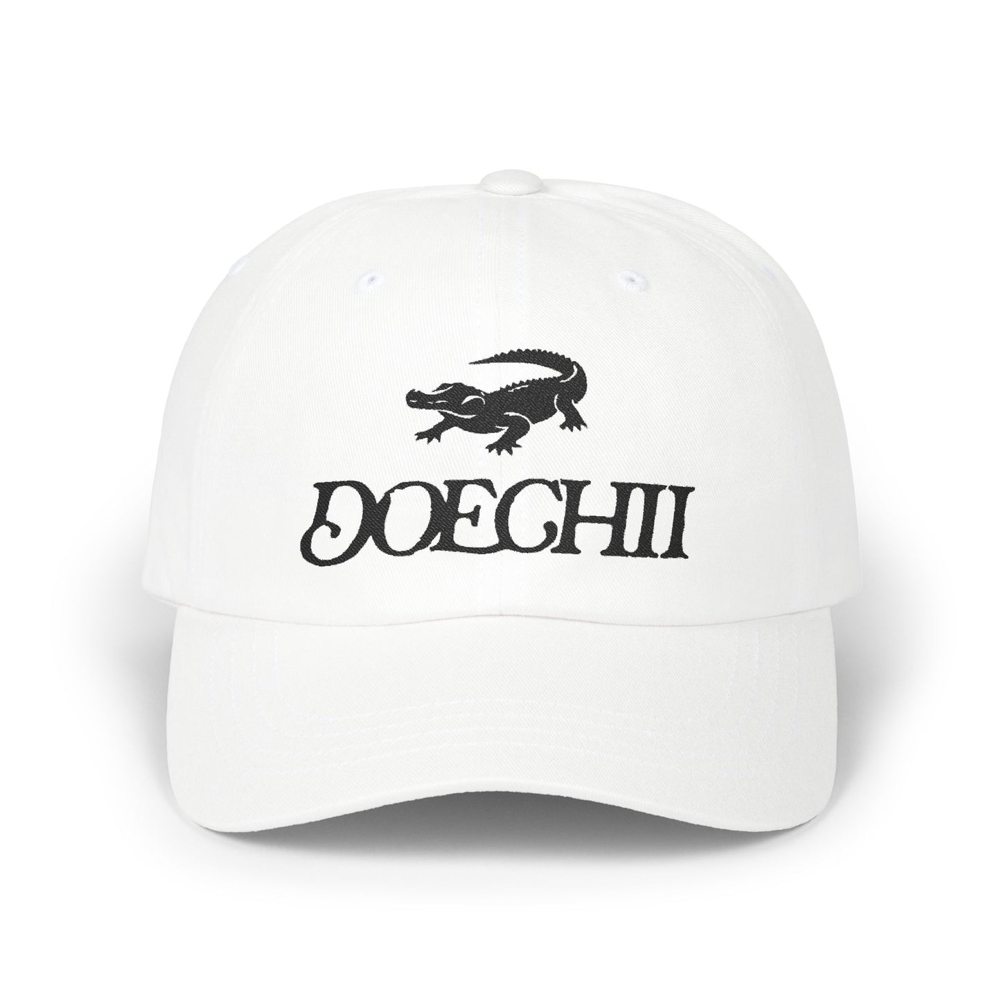 Red Typography Classic Dad Cap - snazzymerch