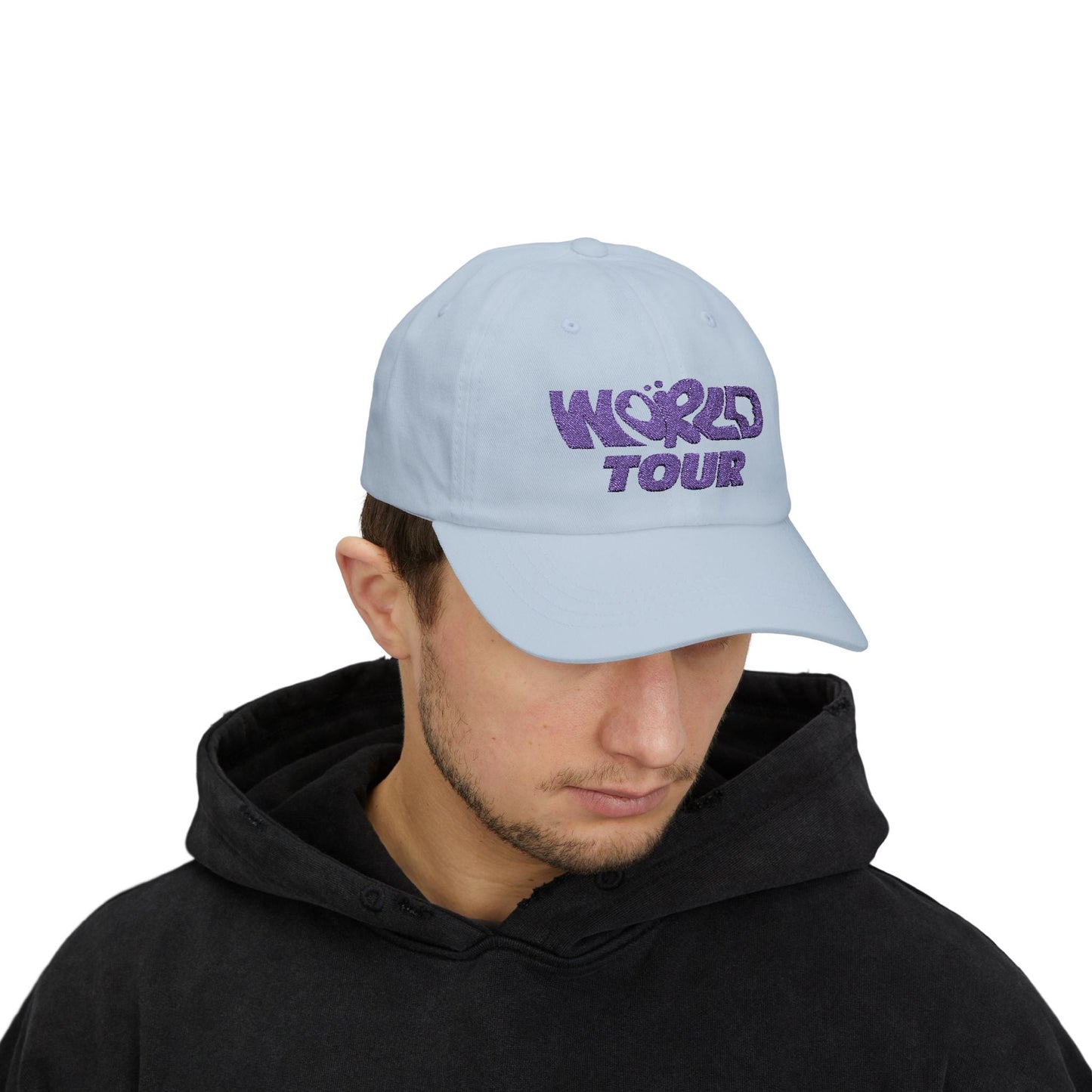 World Tour Bubble Letter Classic Dad Cap Printify