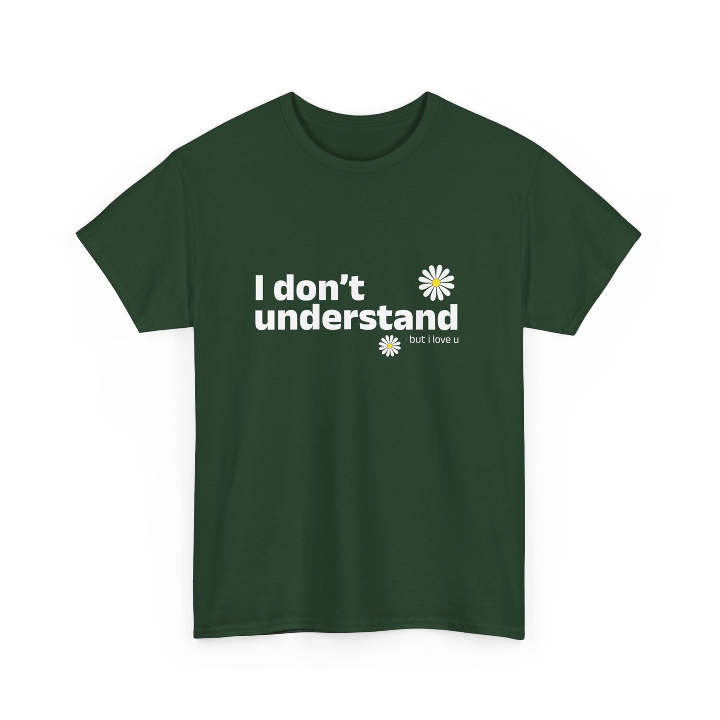 I Don’t Understand Unisex Heavy Cotton Tee - snazzymerch