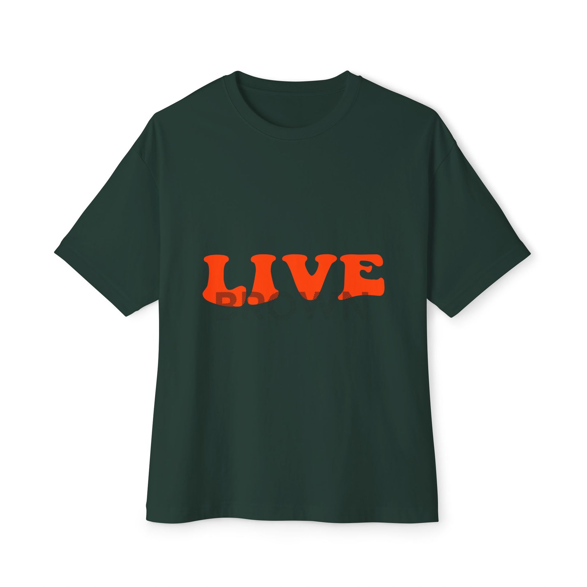 Live Unisex Oversized Boxy Tee - snazzymerch