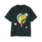 Dream Balloon Graphic Men's Heavy Oversized Tee - snazzymerch