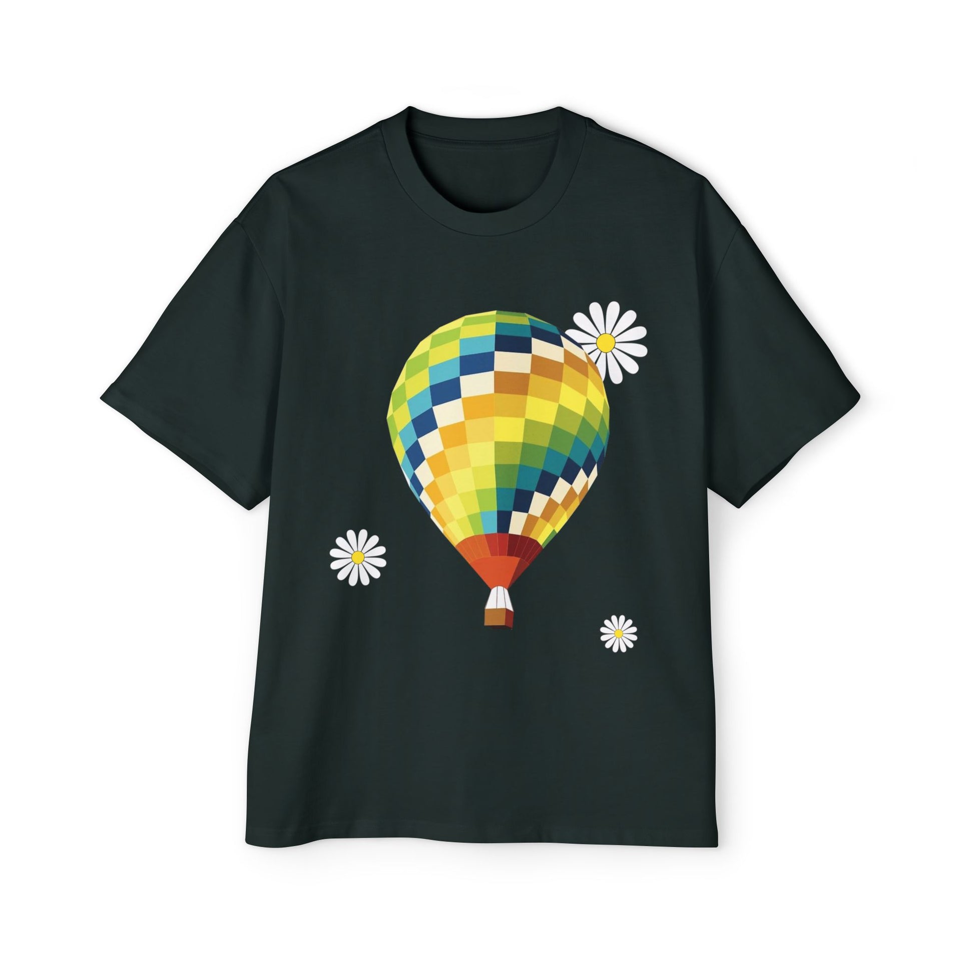Dream Balloon Graphic Men's Heavy Oversized Tee - snazzymerch