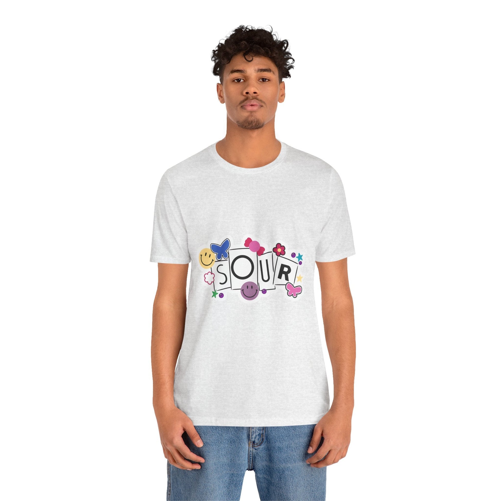 Olivia Rodrigo Unisex Jersey Short Sleeve Tee - Sour Printify
