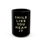 Glow-Inspired Quote Black Mug (11oz, 15oz) - snazzymerch