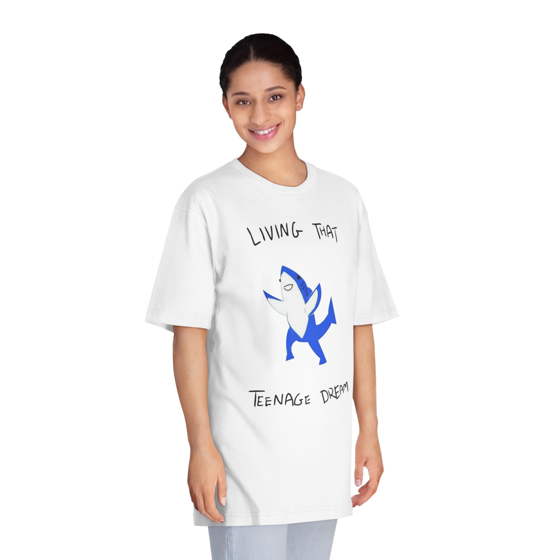 Linear Echo - Unisex Classic Crewneck T-shirt Printify