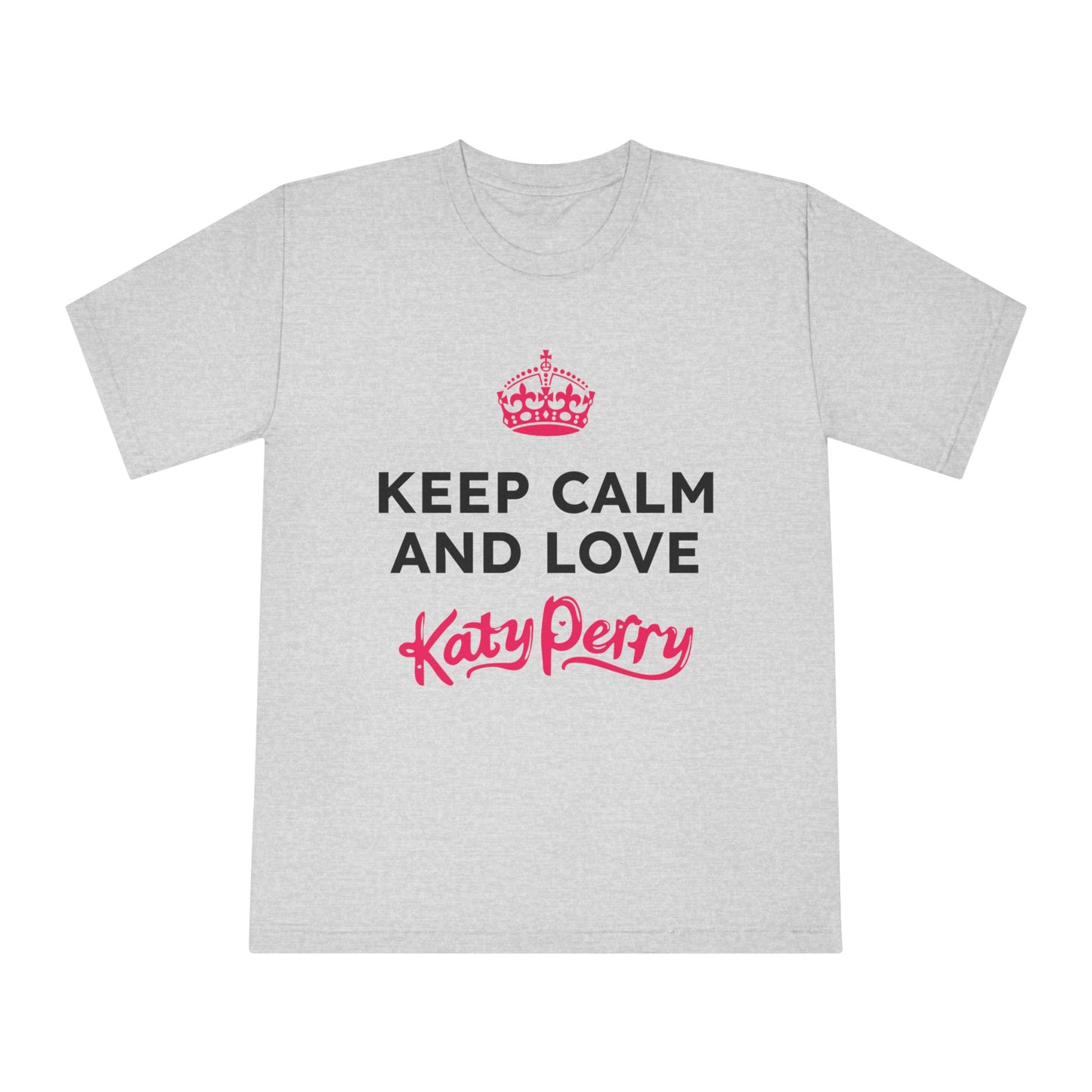 Crown over Katy Perry Signature” - Unisex Classic Crewneck T-shirt Printify