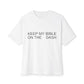 Faith-Inspired Country Unisex Oversized Boxy Tee - snazzymerch