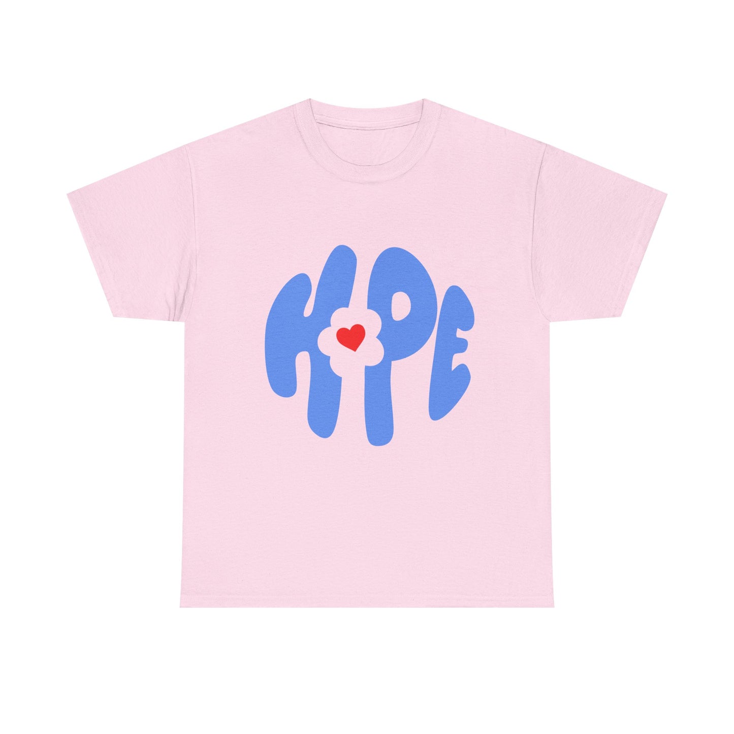 Heart of Hope Retro Unisex Heavy Cotton Tee - snazzymerch