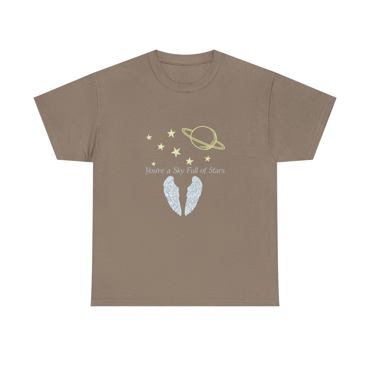 Starry Sky Wings Unisex Cotton Tee Printify