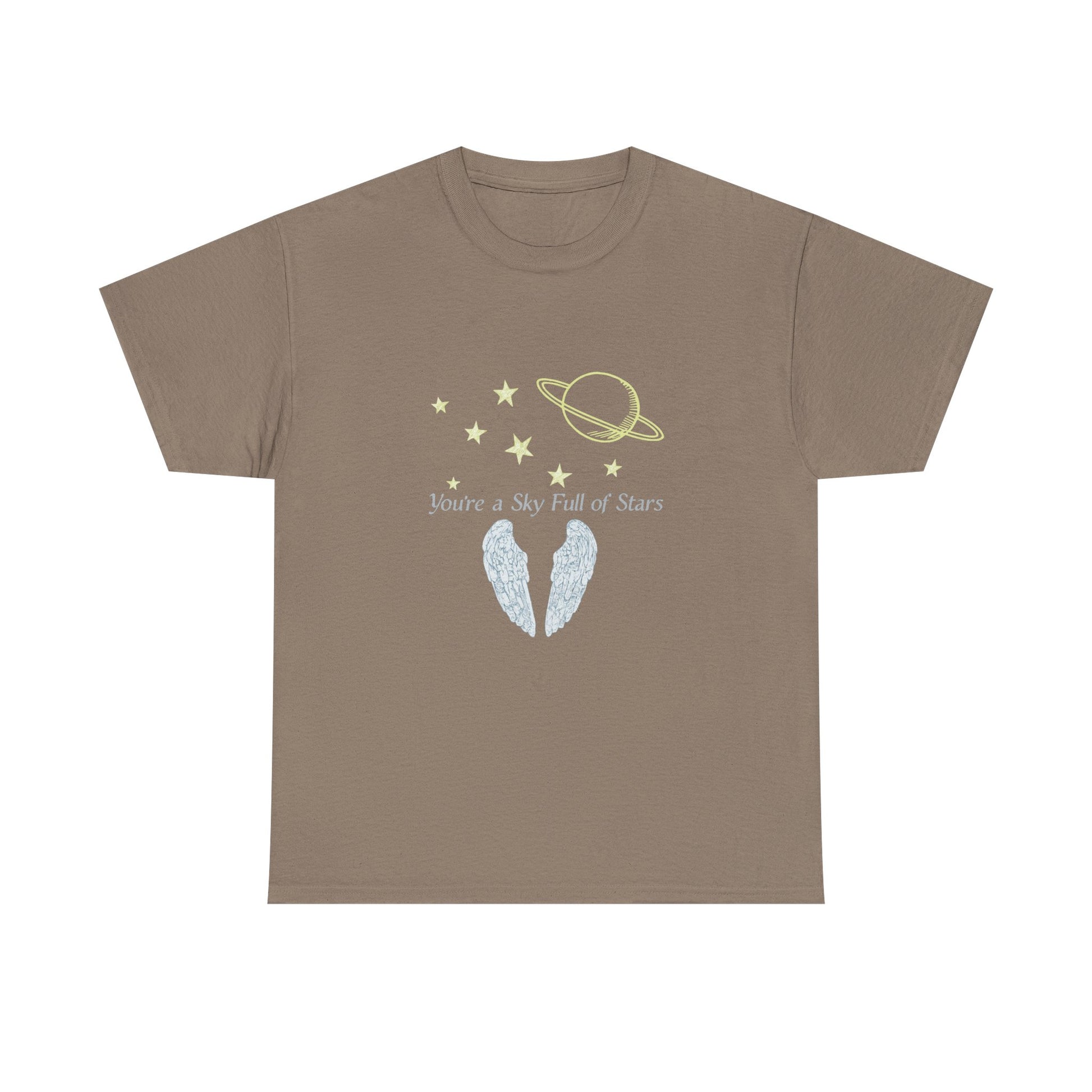 Starry Sky Wings Unisex Cotton Tee Printify