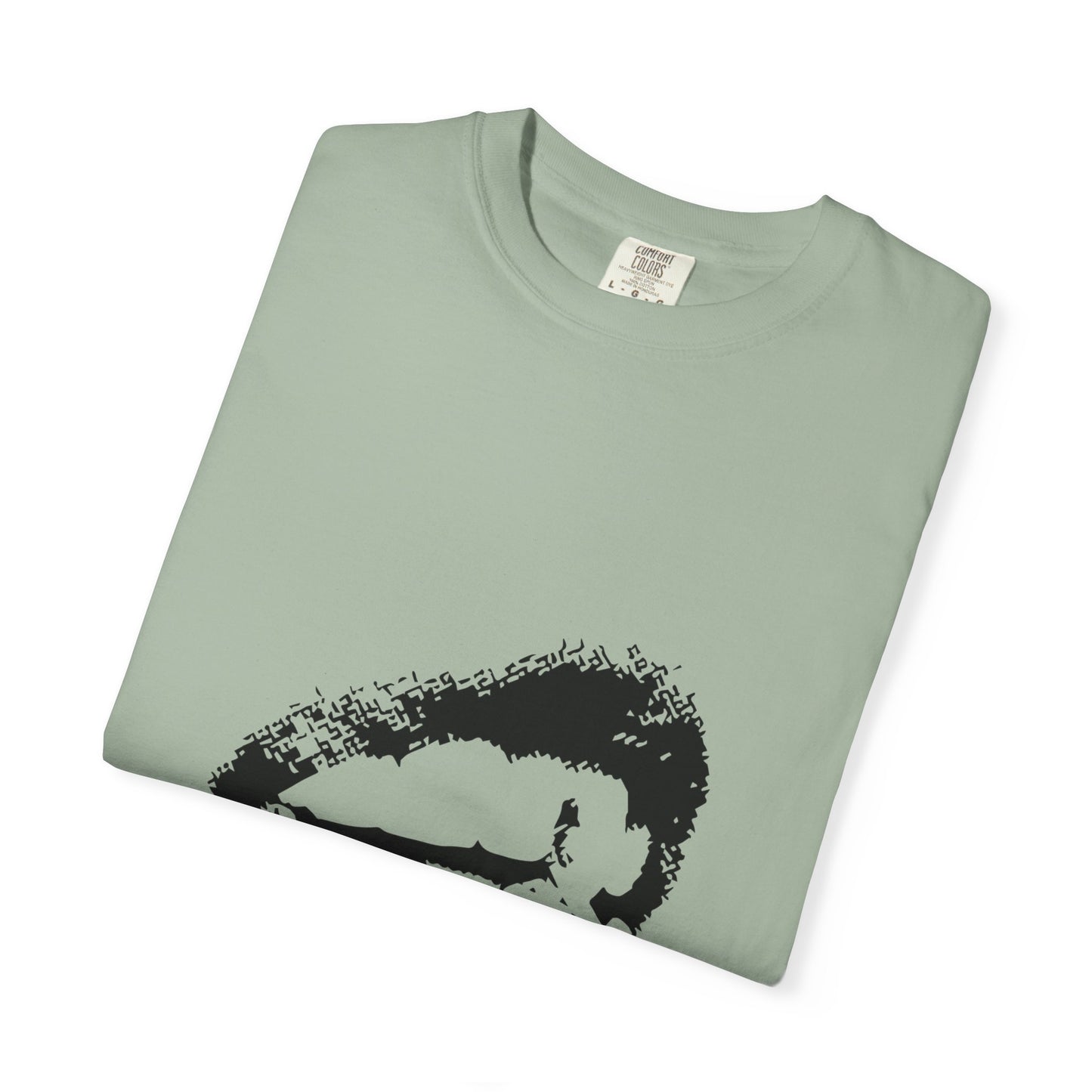 Distorted Black Wordmark - snazzymerch