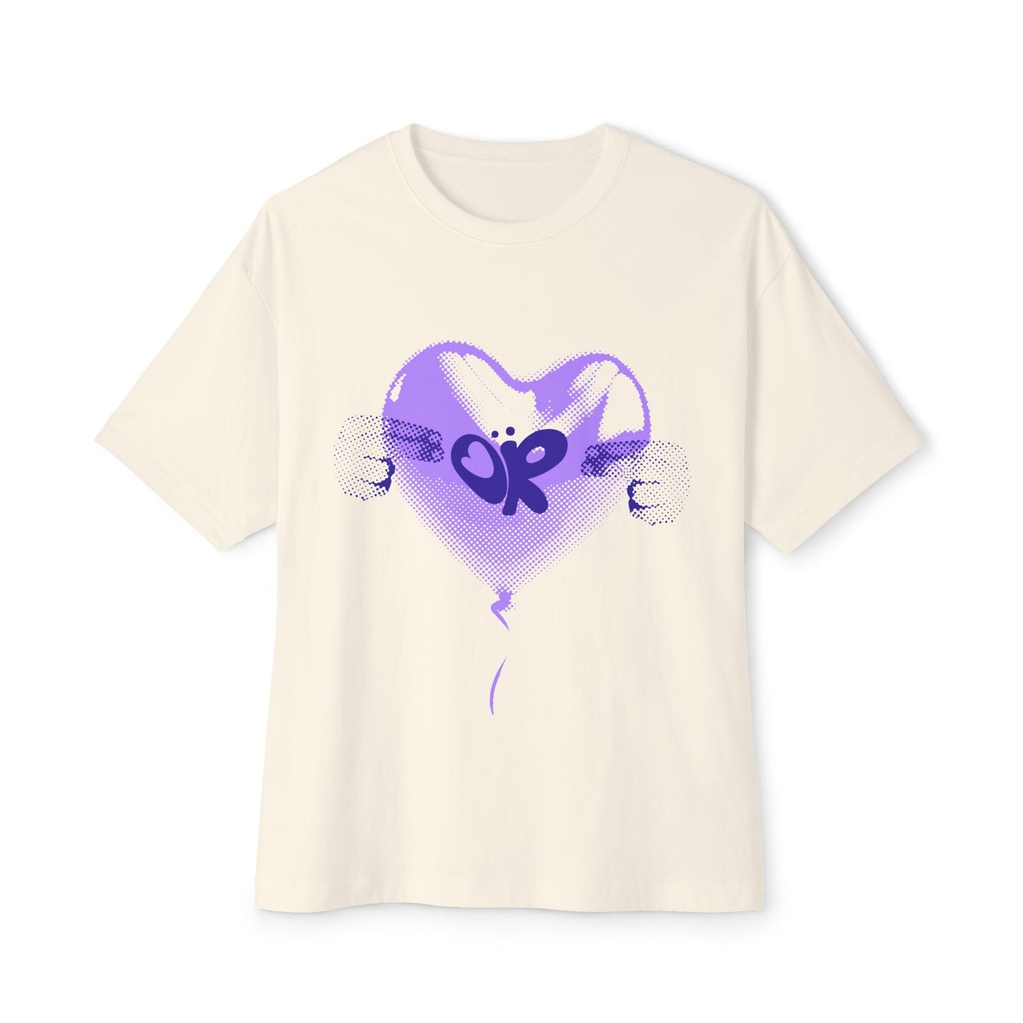 Heart Balloon OR Pop Art-Oversized Tee Printify