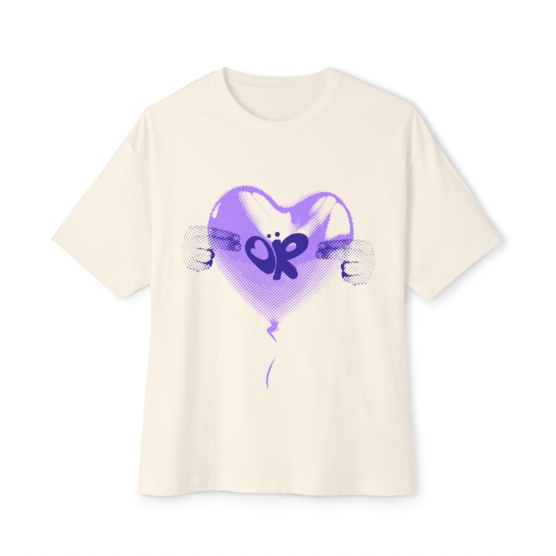 Heart Balloon OR Pop Art-Oversized Tee Printify