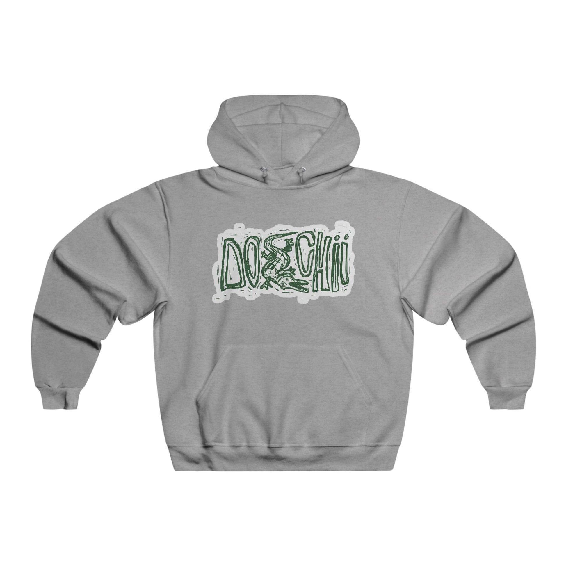 Lizard Lettering Men's NUBLEND® Hooded Sweatshirt - snazzymerch