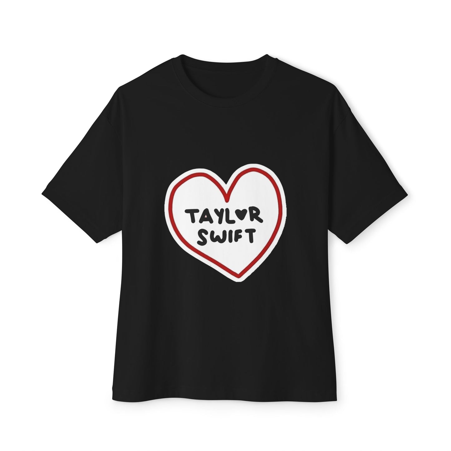 Heartbeats & Midnights Unisex Oversized Boxy Tee Printify