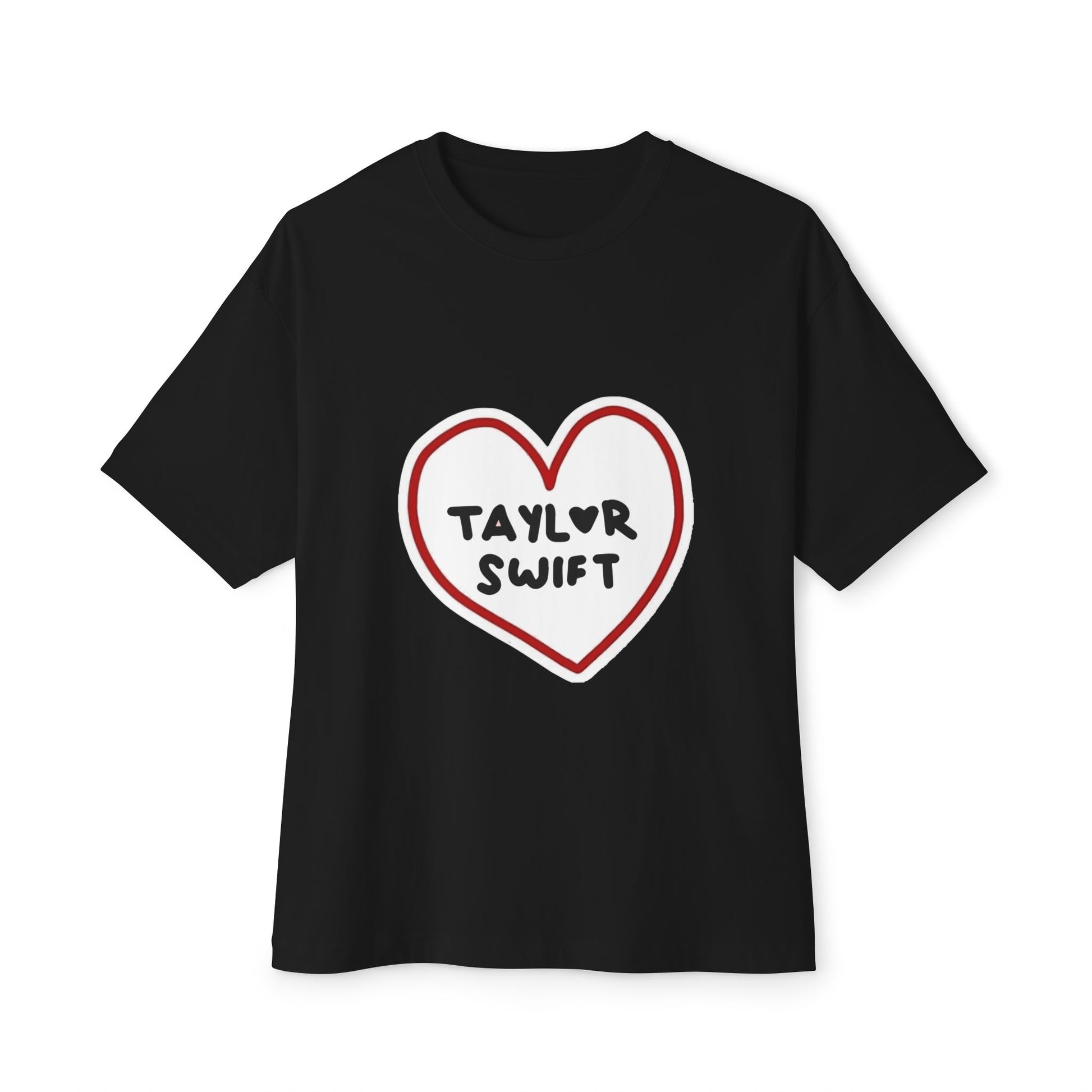 Heartbeats & Midnights Unisex Oversized Boxy Tee Printify