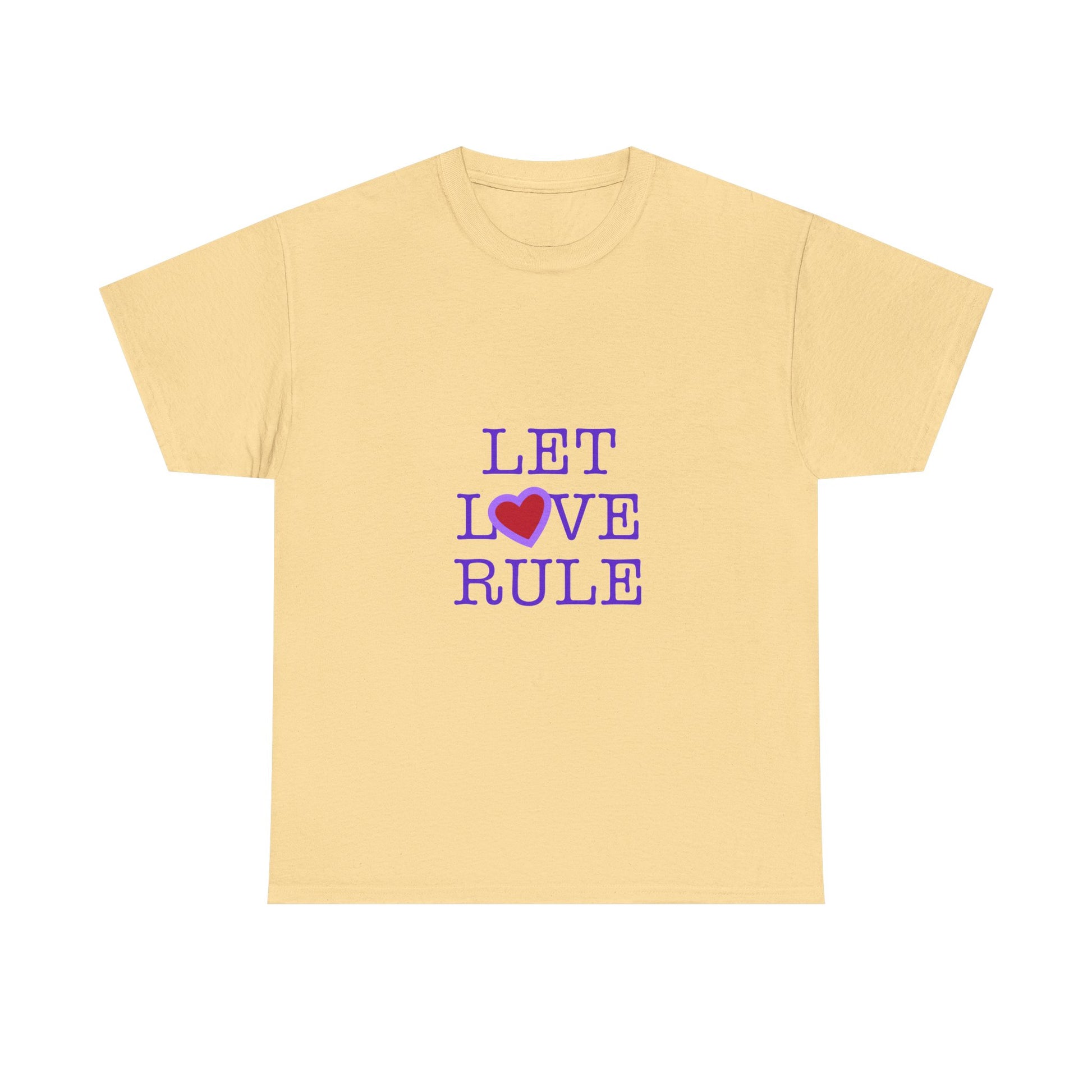 Let Love Rule (Remix) Unisex Heavy cotton tee Printify