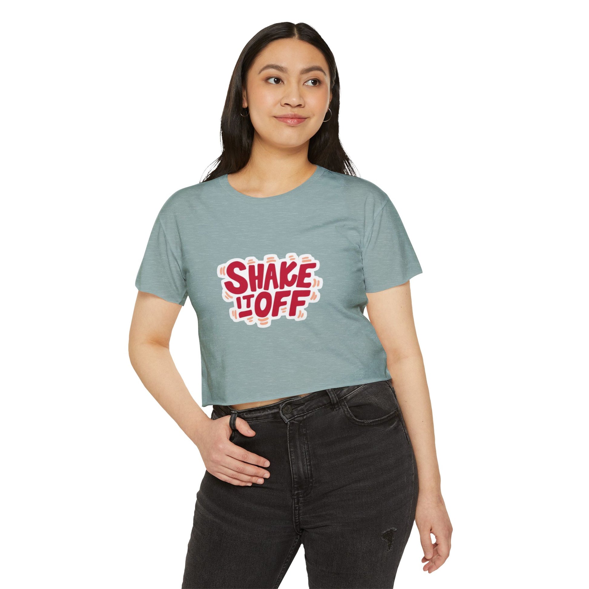 Swift Era Vibes Women's Festival Crop Top - snazzymerch