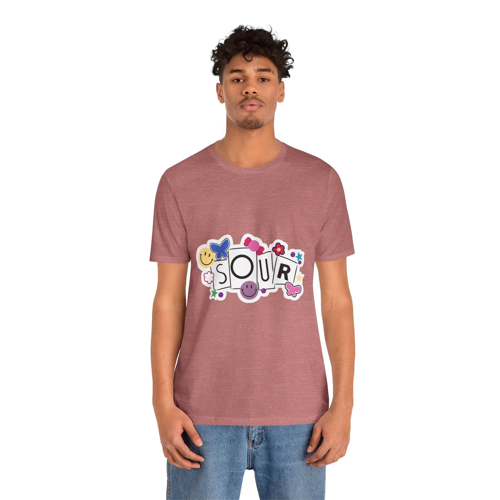 Olivia Rodrigo Unisex Jersey Short Sleeve Tee - Sour Printify