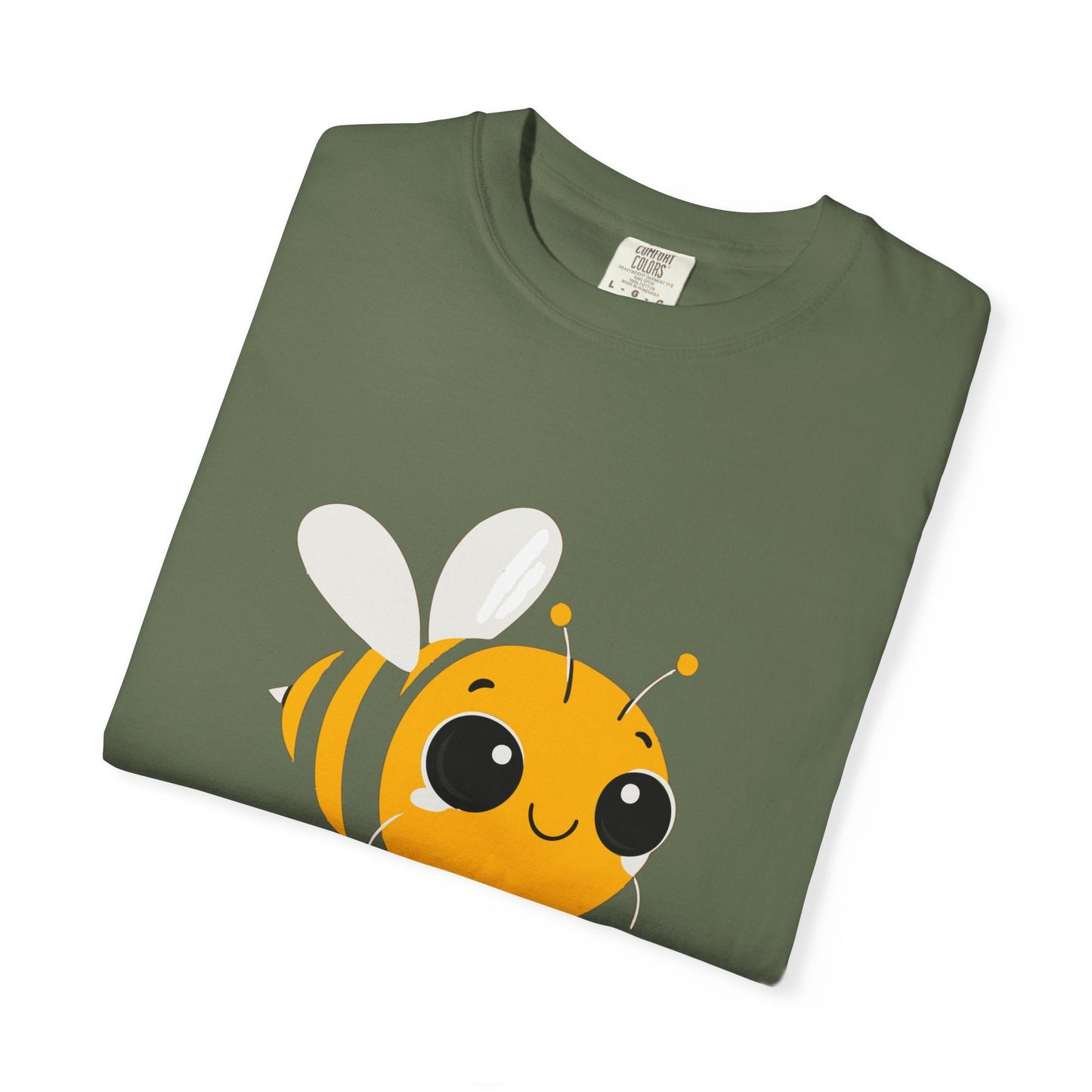Dyed T-shirt – Snazzy Bee positive Edition Printify
