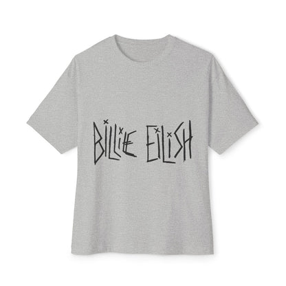 Billie Eilish Inspired Oversized T-Shirt – Twisted Ink Font Edition Printify