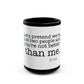 Strong & Brave Black Mug (11oz, 15oz) - snazzymerch