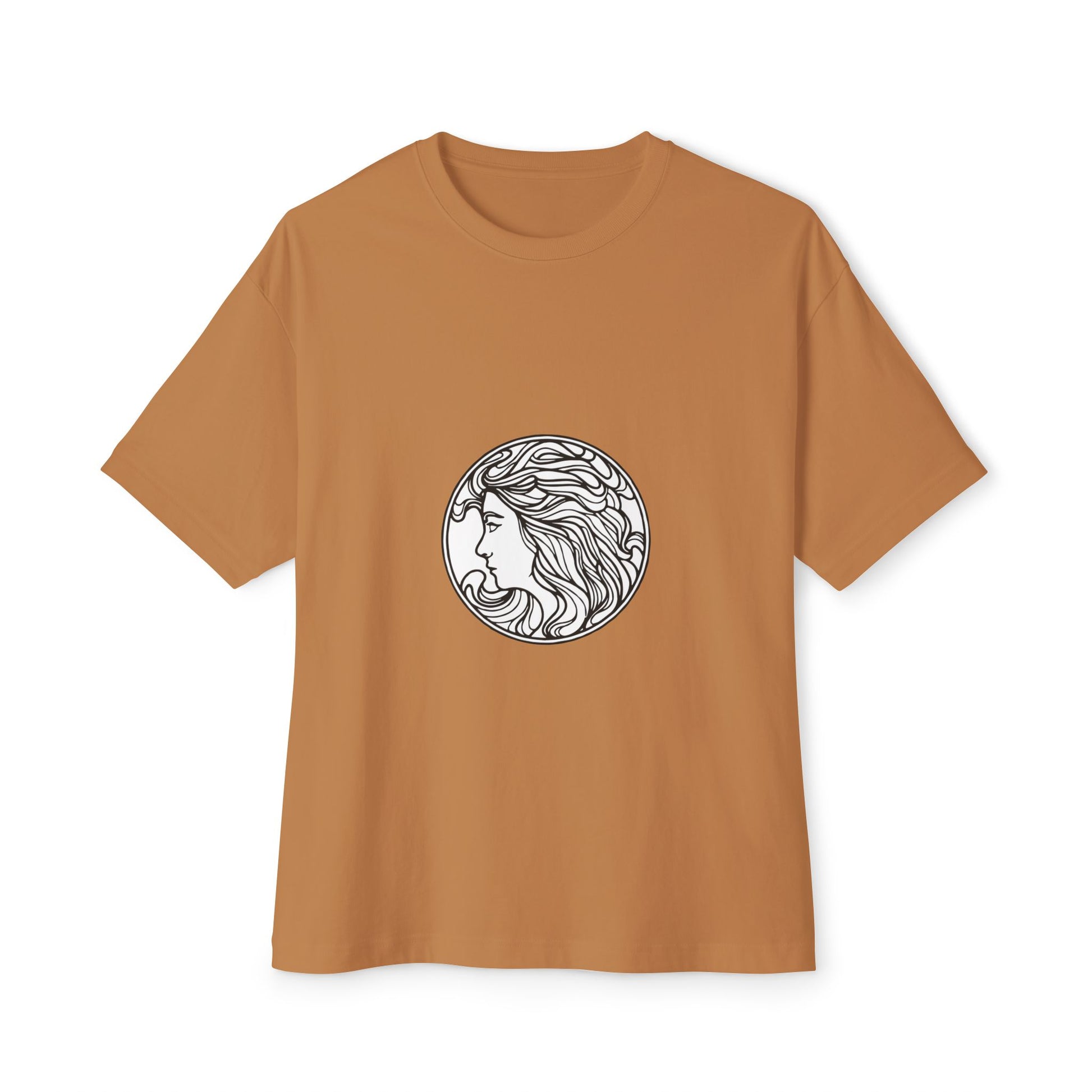 Muse Silhouette Unisex Oversized Boxy Tee - snazzymerch