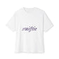 Swifted Aesthetic Unisex Oversized Boxy Tee - snazzymerch