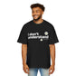 I Don’t Understand Men's Heavy Oversized Tee - snazzymerch