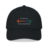 Organic Baseball Cap (Embroidery) – Ed Sheeran Black Edition Printify