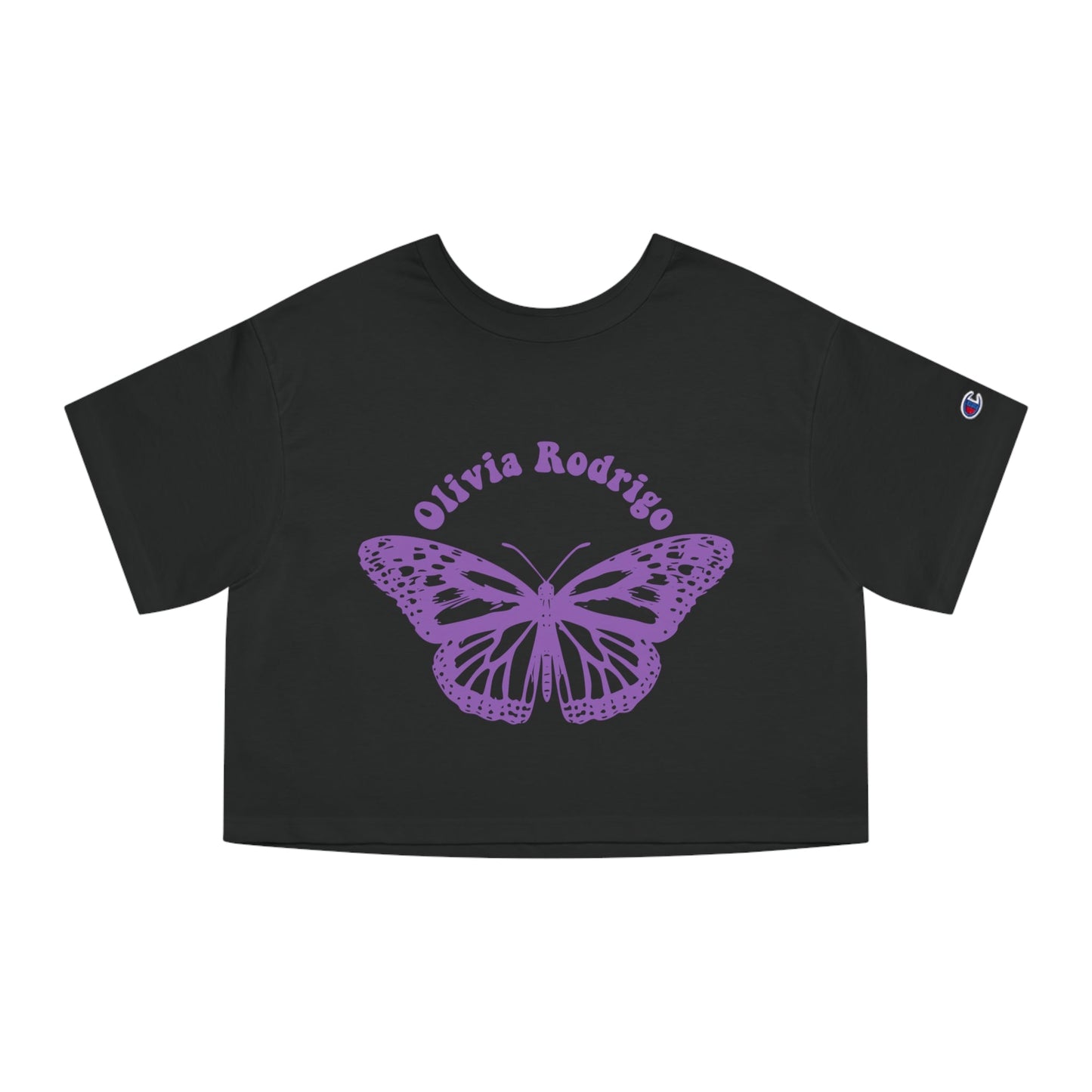 Olivia Rodrigo Women's Cropped t-shirt - With Butterfly Printify