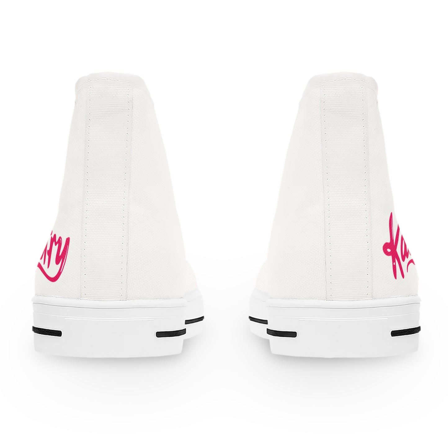 Katy Perry Pop Signature – Women's High Top Top Sneakers Printify