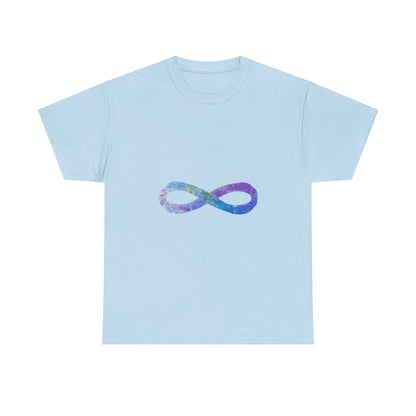 Cosmic Infinity Loop Unisex Cotton Tee Printify