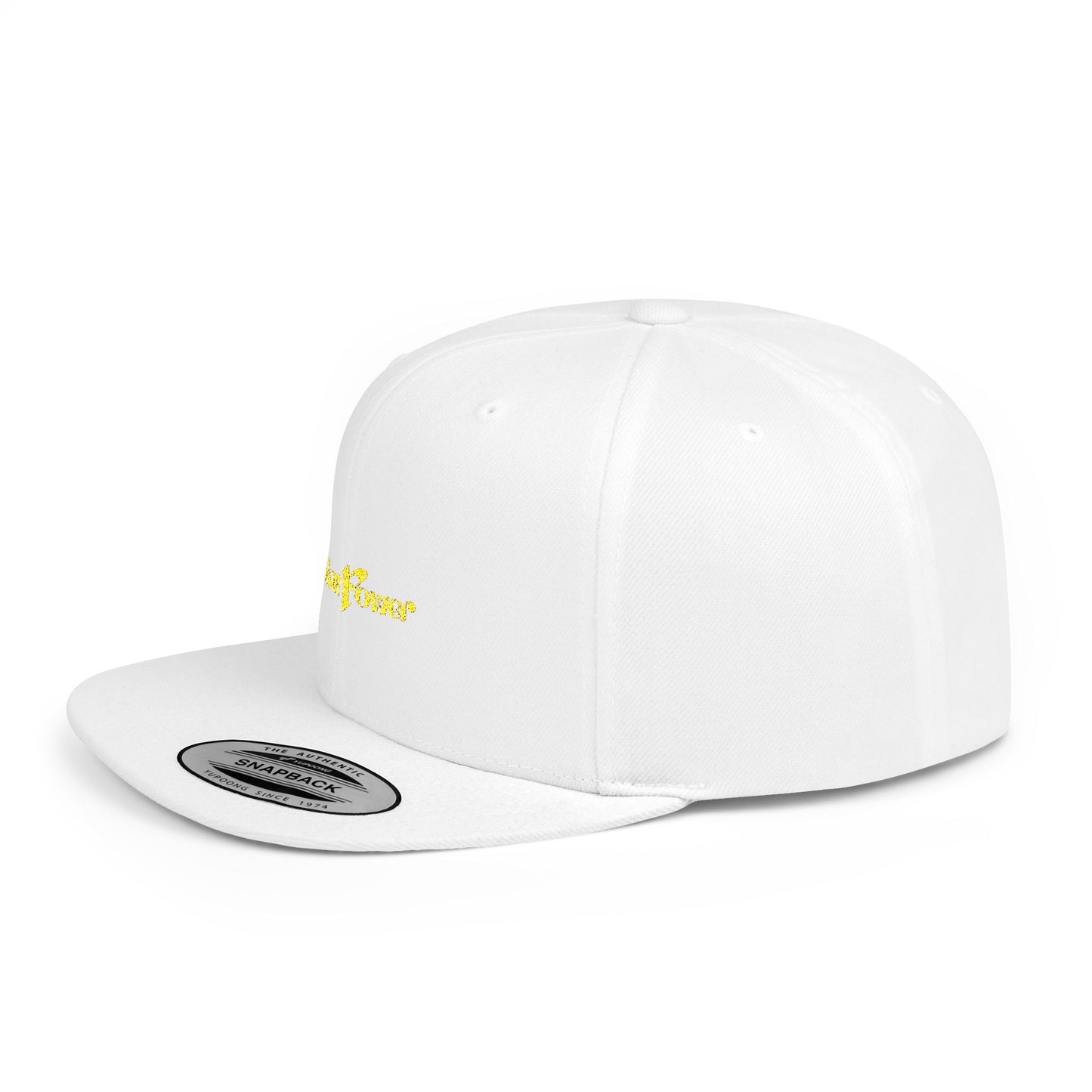 Solar Power Retro Flat Bill Snapback - snazzymerch