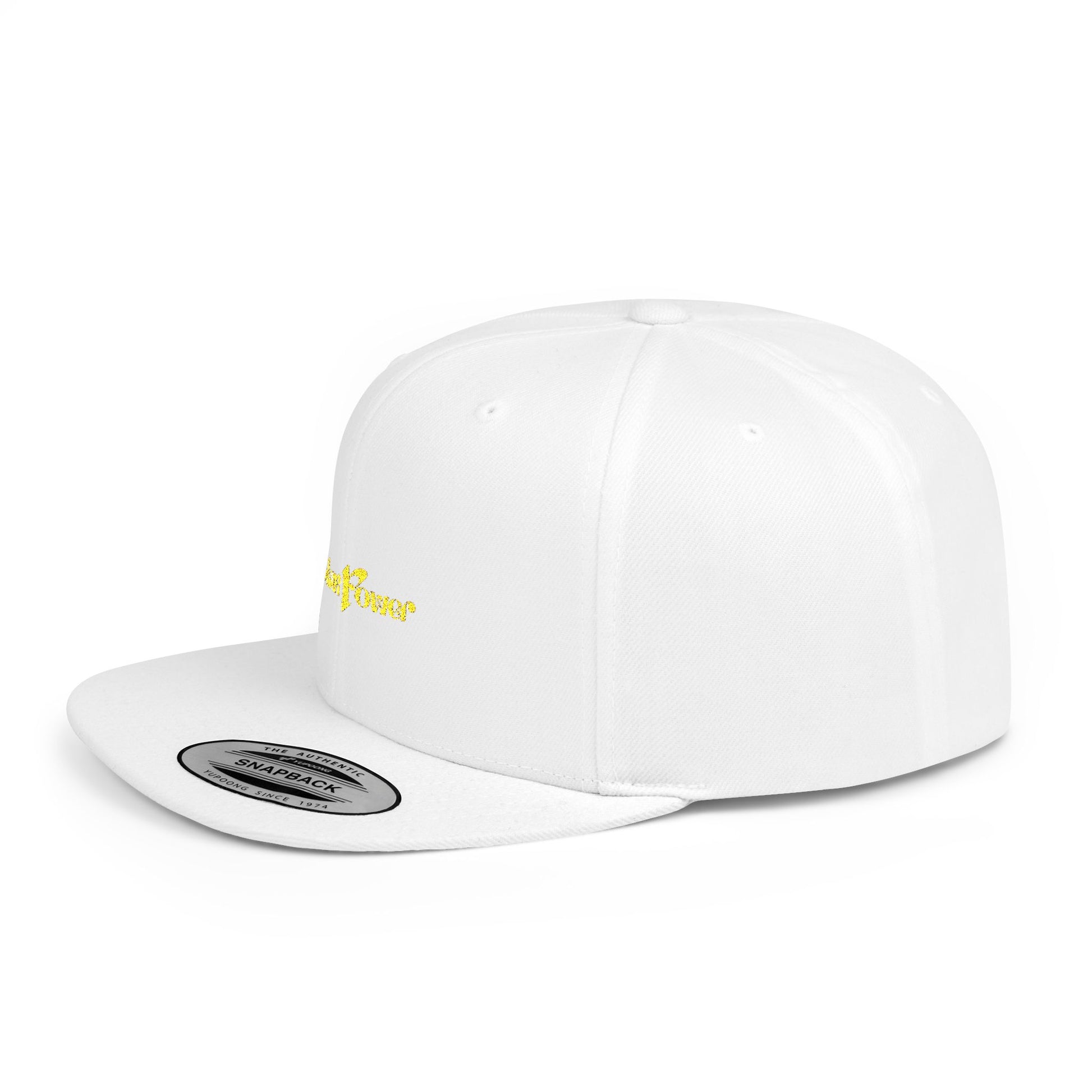 Solar Power Retro Flat Bill Snapback - snazzymerch