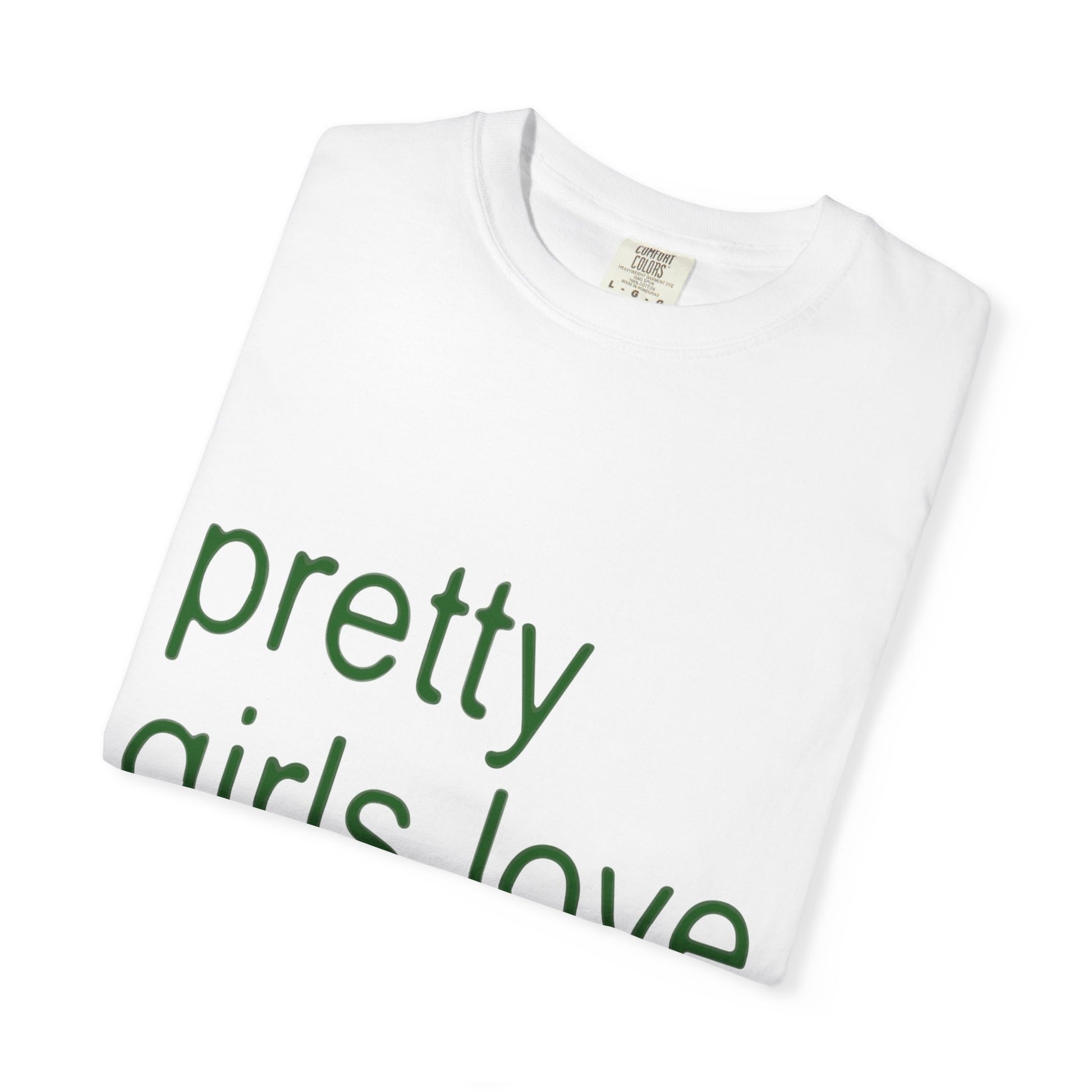 Green Text Statement Unisex Garment-Dyed T-shirt - snazzymerch