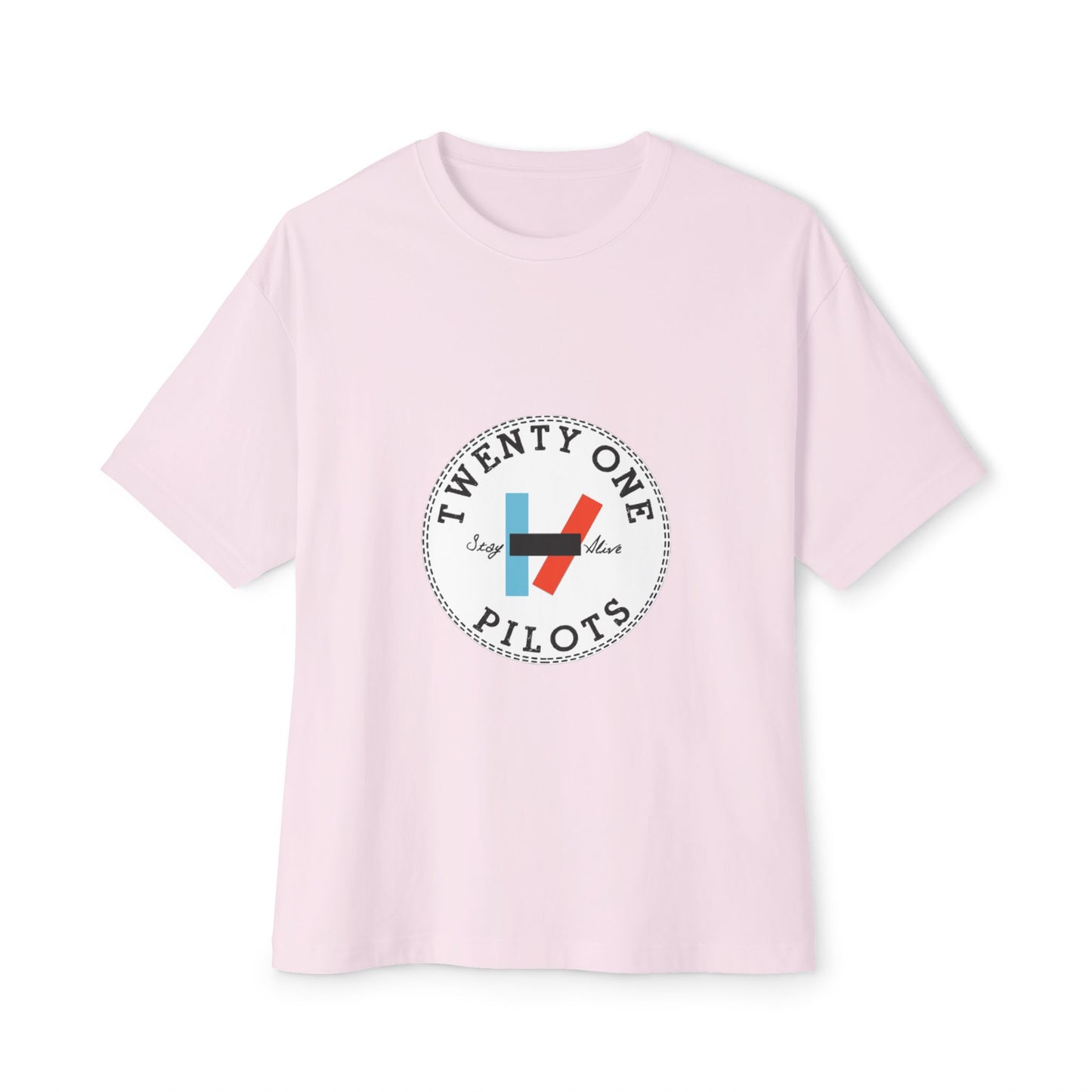 Trident Glow Unisex Oversized Boxy Tee - snazzymerch