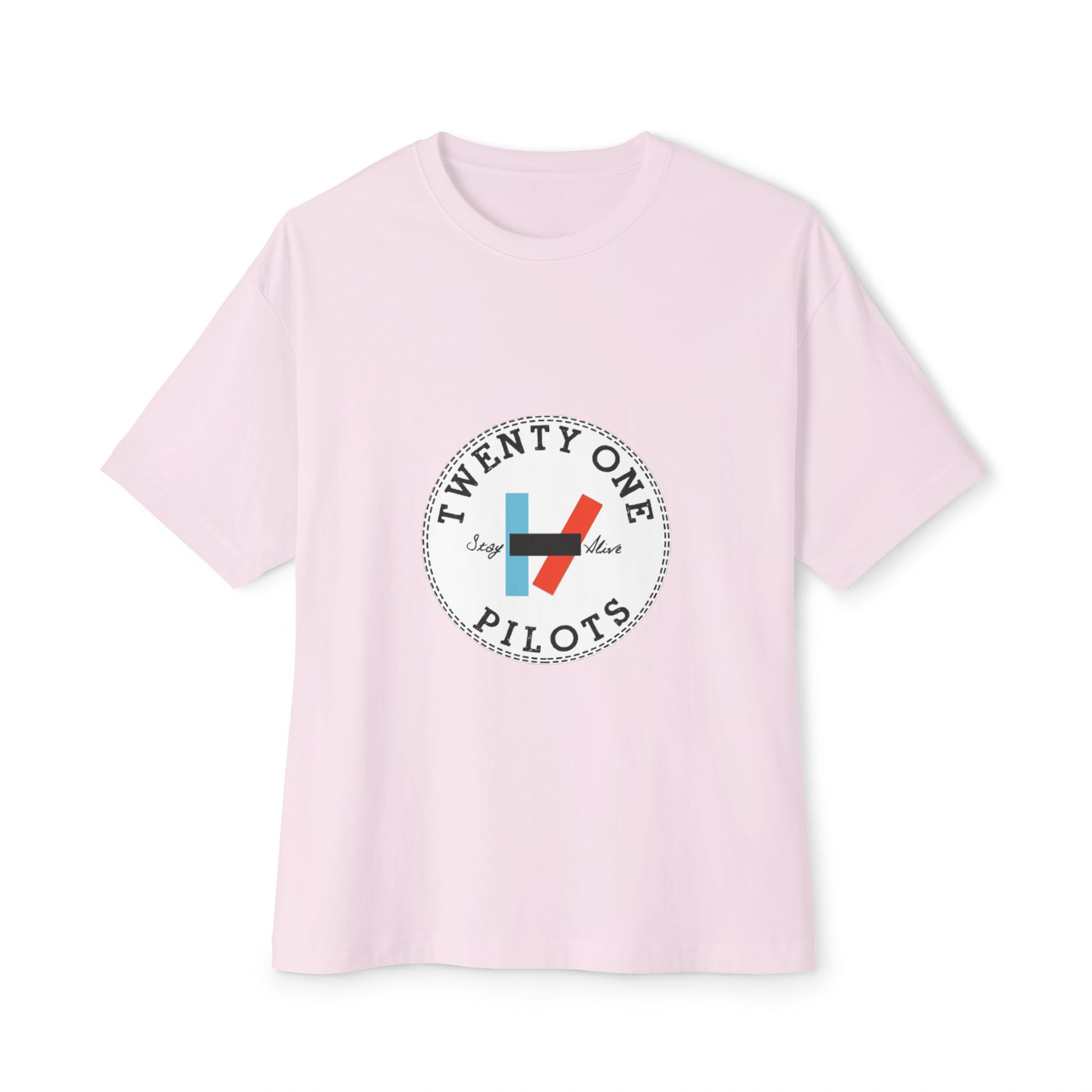 Trident Glow Unisex Oversized Boxy Tee - snazzymerch