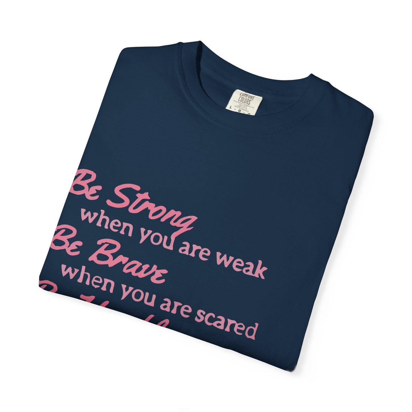 Beautiful Script Unisex Garment-Dyed T-shirt - snazzymerch