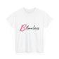 Bold Script “Be Flawless” Unisex Heavy Cotton Tee - snazzymerch