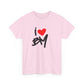 Sketch Love Groove Unisex Heavy cotton Tee Printify