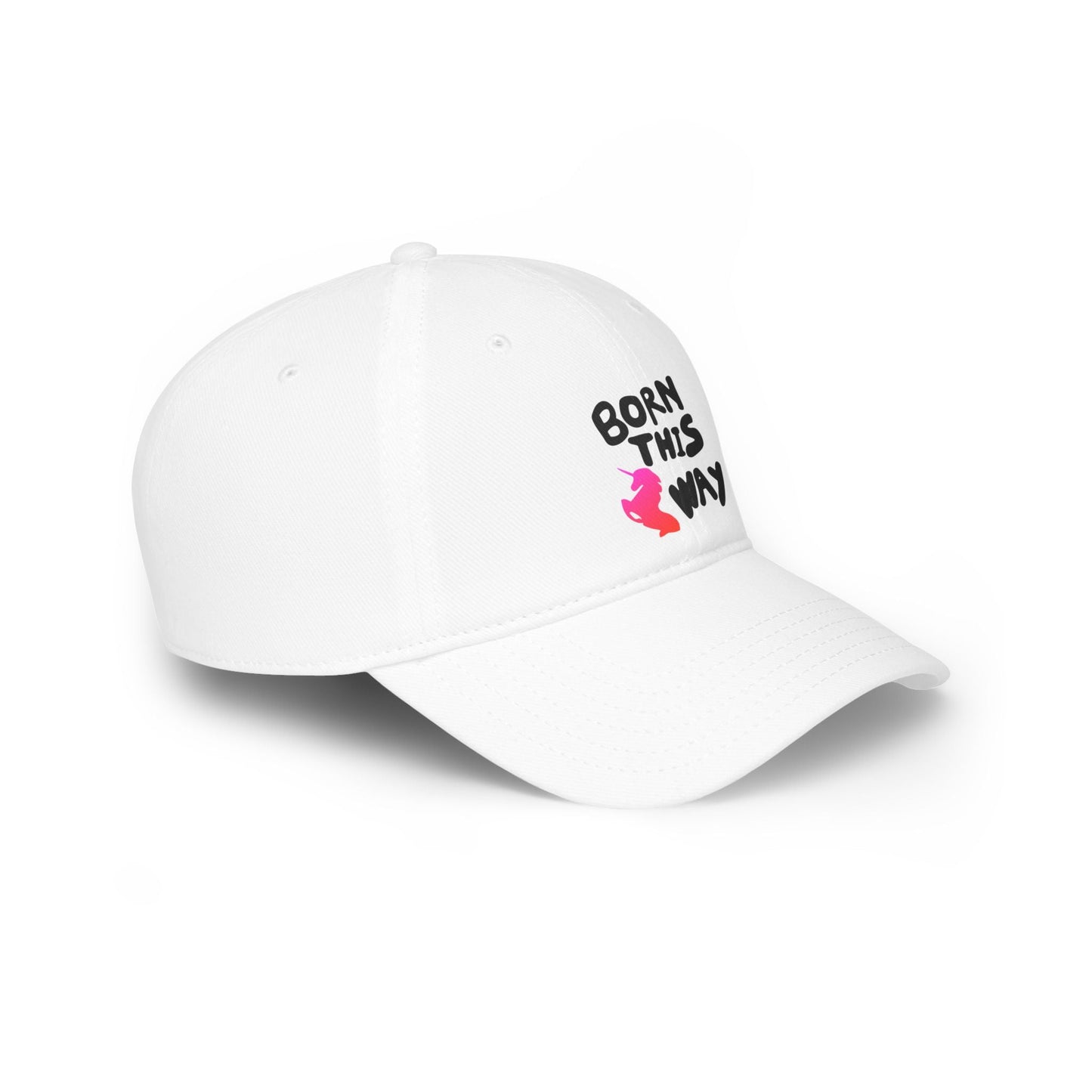 Born This Way Unicorn Baseball Cap Printify