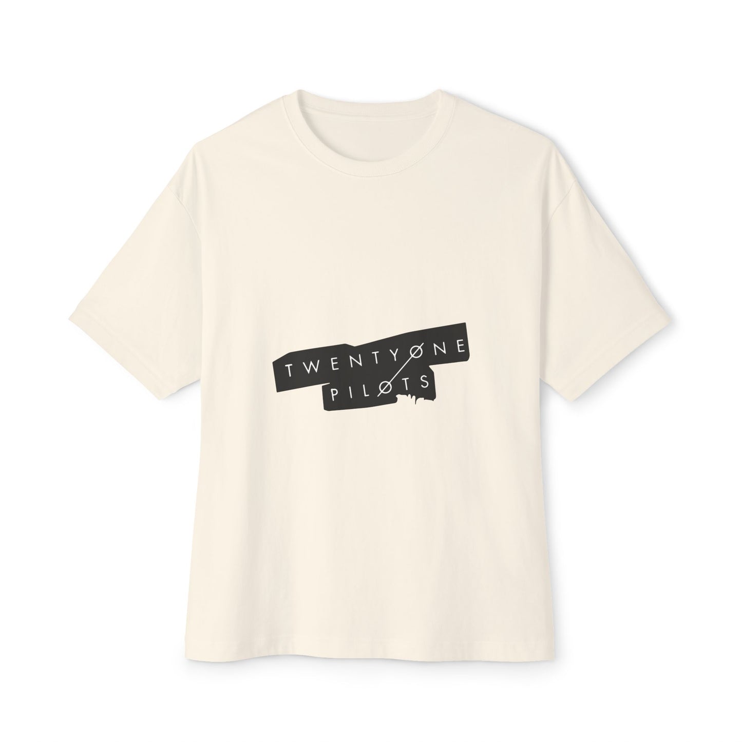 Tilted Echo Unisex Oversized Boxy Tee - snazzymerch