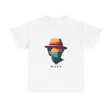 Funk Shadow Portrait Unisex Heavy cotton Tee Printify