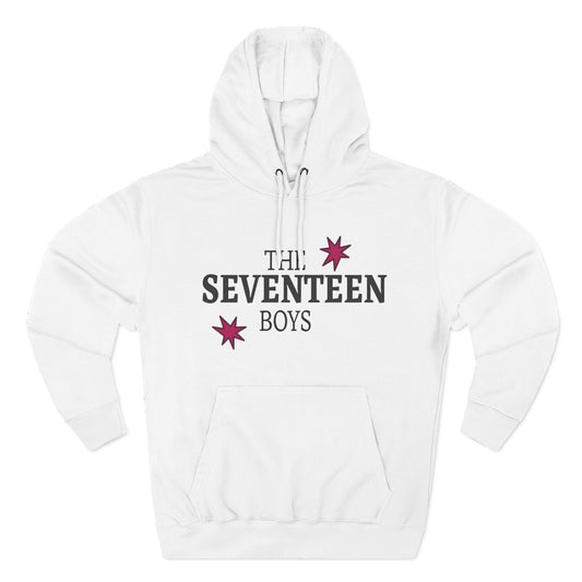 Starburst Seventeen Three-Panel Fleece Hoodie - snazzymerch