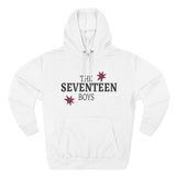 Starburst Seventeen Three-Panel Fleece Hoodie - snazzymerch