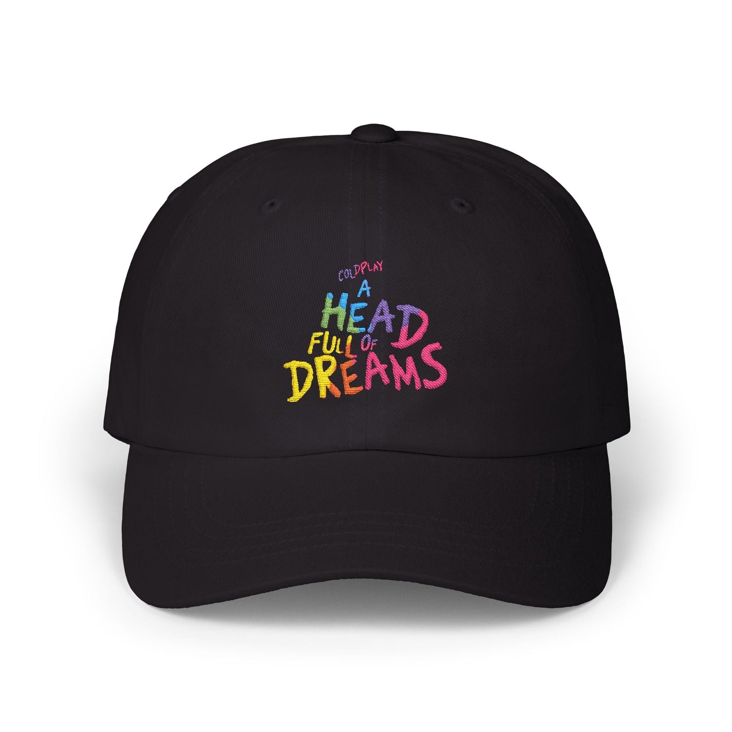 Classic Dad Cap — Coldplay’s Iconic A Head Full of Dreams Printify